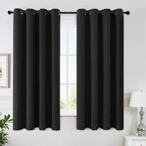 Miniatura 118 de MIULEE Cortinas opacas para dormitorio o sala de estar, juego de 2 paneles de cortina para ventana con aislamiento térmico y bloqueo de luz