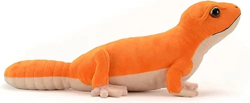 Miniatura 4 de Tiny Heart Juguete de peluche Gecko de cola gecko de simulación, 15.74 pulgadas, súper suave y lindo, figura de animal de peluche realista