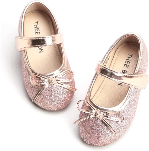 Miniatura 20 de Zapatos THEE BRON de vestir, planos, de ballet, Mary Jane, para niña pequeña