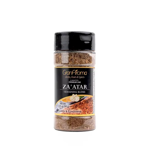 GranAroma Condimento Za'atar, cocina de Oriente Medio, sabrosa mezcla de especias (2.08 onzas)