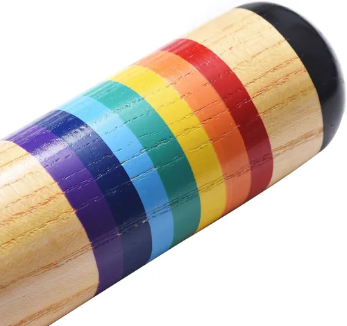 Miniatura 3 de Instrumento musical de madera del palillo de la lluvia del fabricante de la lluvia de 13,8 pulgadas, vibrador del tubo de la lluvia de la lluvia