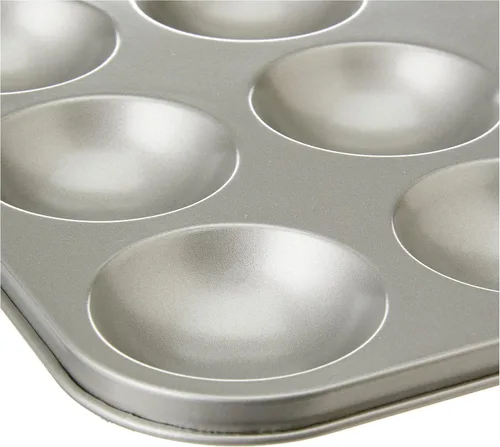 Miniatura 2 de Dexam Pastel de carne picada antiadherente de 12 tazas, carbón, gris