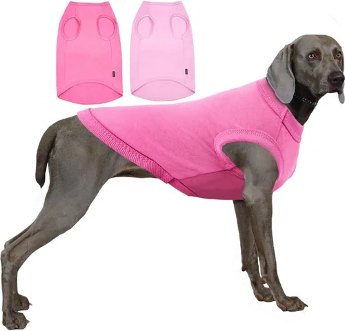 Miniatura 9 de Camisa azul en blanco para perros,Camisetas grandes para perros y niñas,Camiseta lisa de bulldog francés,L azul real Azul y Royal