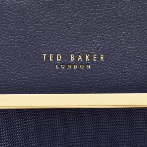Miniatura 5 de Ted Baker Maleta Albany Softside para mujer colección de maletas Azul marinoflor y brillo Checked-Medium 25-Inch