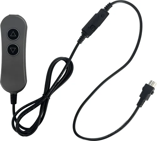 Miniatura 3 de Sillas elevadoras reclinables eléctricas 2 botones 5 clavijas controlador de teléfono remoto control de mano con USB y retroiluminación