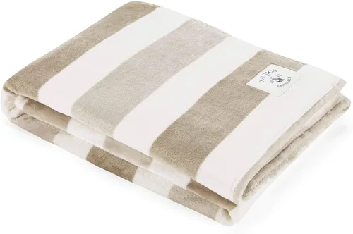 Miniatura 9 de Nautica - Manta, Manta de Forro Polar Ultrasuave de Felpa para Cama o Sofá, Manta Ligera de Microfranela para Comodidad Durante Todo el Año