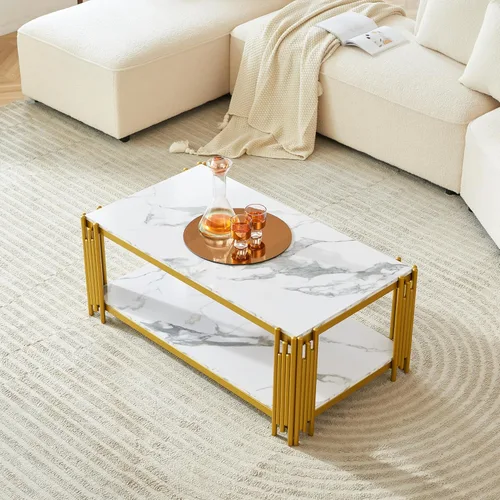 Miniatura 15 de Mesa de centro rectangular moderna de vidrio con parte superior de cristal templado negro y marco de acero inoxidable para sala de estar