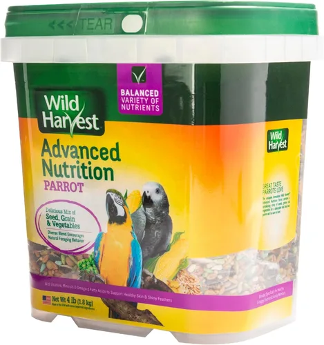 Miniatura 8 de Wild Harvest Advanced Nutrition - Loro de 4 libras, mezcla de semillas, granos y verduras