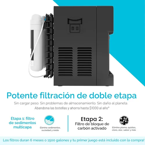 Miniatura 6 de Avalon B8BLK Dispensador de agua sin botellas y sin contacto de sobremesa - Filtros de agua de 2 etapas y kit de instalación incluido, certificado