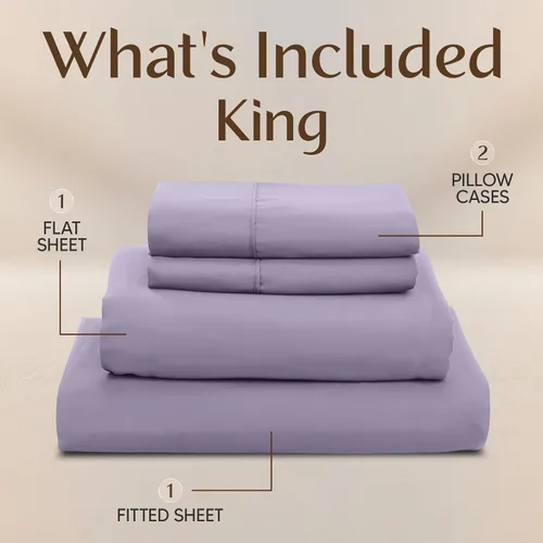 Miniatura 48 de Utopia Bedding Juego de sábanas Queen – Sábanas de 4 piezas para cama tamaño Queen, microfibra suave y transpirable, incluye 1 sábana bajera, 1 Gris