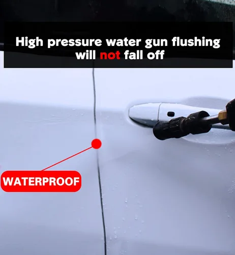 Miniatura 6 de ToLanbbt Protector Invisible para Borde de Puerta de Automóvil, Protectores de Umbral de Puerta Automotriz Anti-Rayones, Cinta Adhesiva Impermeable