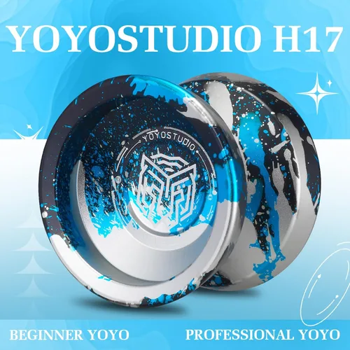 Miniatura 6 de YOYOSTUDIO Yoyo Profesional Sensible Yoyo H17, Yoyos Metálicos de Doble Propósito para Niños, Rodamiento de Yoyo No Sensible para Adultos