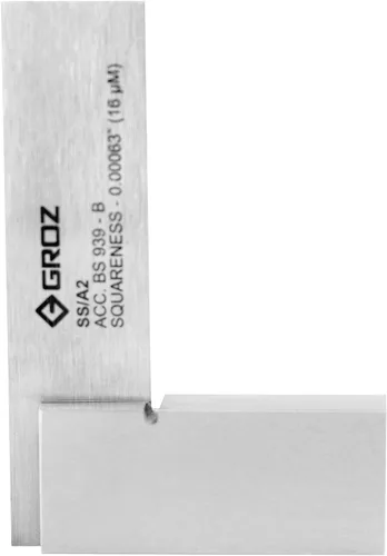 Miniatura 2 de Groz 01012 Juego de escuadras de acero, 3 piezas
