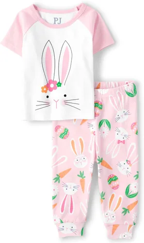 Miniatura 18 de The Children's Place - Pijamas de algodón a juego para la familia, temática de Pascua