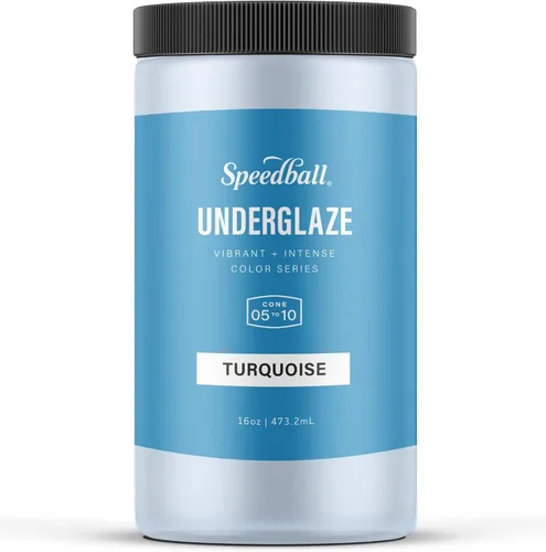 Speedball 001059 Underglaze, turquesa, 16OZ