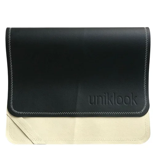 Miniatura 11 de UNIKLOOK Cambiador portátil de cuero - Cuero vegano - Cambiador de bebé de viaje - Estación de cambio de pañales portátil multiusos impermeable 14 x