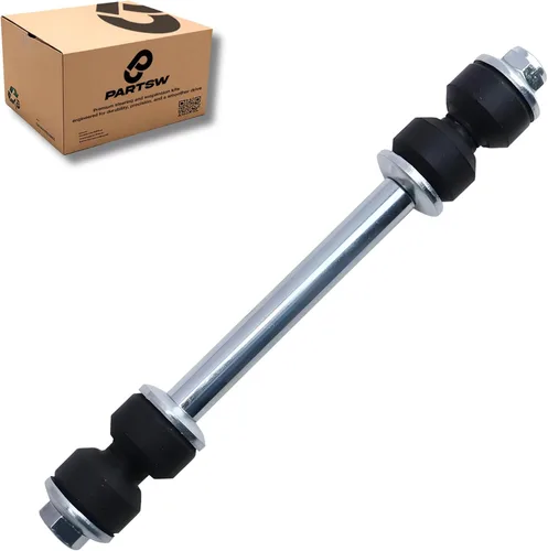 Miniatura 12 de PartsW - Kit de suspensión de 2 piezas de eslabones de extremo de barra estabilizadora delantera de alta resistencia