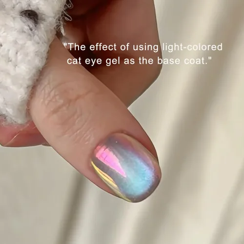 Miniatura 6 de Polvo de uñas cromado Pigmento holográfico con efecto espejo de dona esmaltado Arte de uñas de grado profesional y resina para manualidades