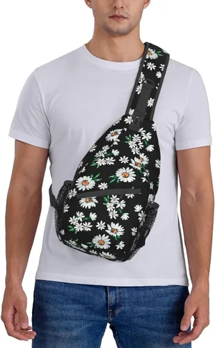Miniatura 8 de Bolso bandolera para mujeres y hombres, mochila de viaje para senderismo, bolsa cruzada para el hombro, bolsa de pecho, casual, mochila deportiva