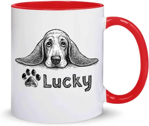 Miniatura 8 de Taza de café de perro Cocker Spaniel americano con nombre personalizado, tazas personalizadas de perro Cocker Spaniel americano, regalos de Cocker