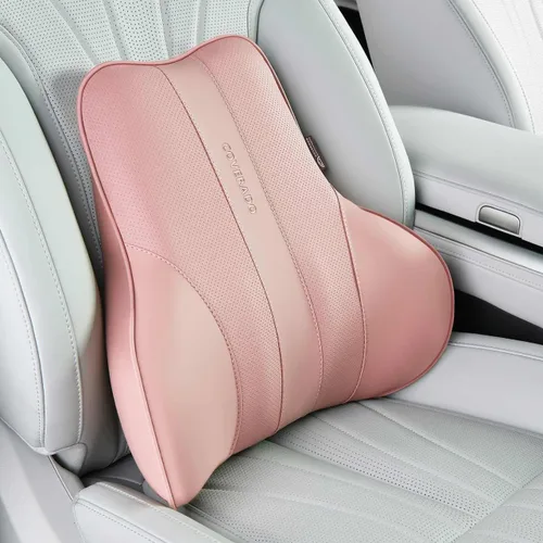 Miniatura 16 de Almohada de Apoyo Lumbar Coverado para Coche, Almohada de Espuma Viscoelástica Ergonómica para Silla de Oficina, Nuevo Cojín de Espalda para Alivio