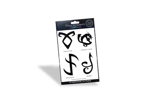 Miniatura 3 de Ciudad de huesos 8 Tatuajes de transferencia – El Mortal Instruments