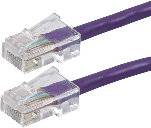 Miniatura 6 de Buhbo Cable de red Ethernet Cat5E UTP de 0.5 pies (6 pulgadas) sin arranque (paquete de 10)