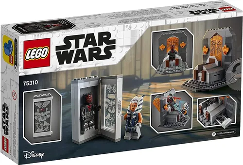 LEGO Star Wars: The Clone Wars Duel en Mandalore 75310 Impresionante kit de construcción de juguetes con Ahsoka Tano y Darth Maul; Nuevo 2021 (147