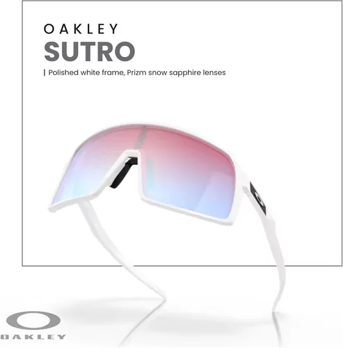 Miniatura 108 de Oakley Sutro OO9406 / OO9462 - Lentes de sol para hombre, kit de correa de accesorios, bolsa de microfibra