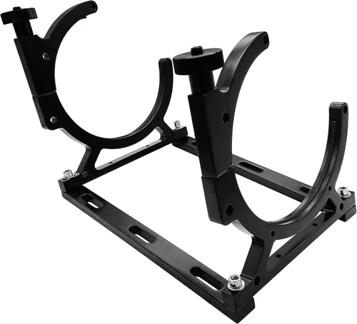 Miniatura 4 de X-AVION Óxido Nitroso Nos Billet Aluminio Soporte De Botella Individual Negro, Trajes Botellas De 10LB