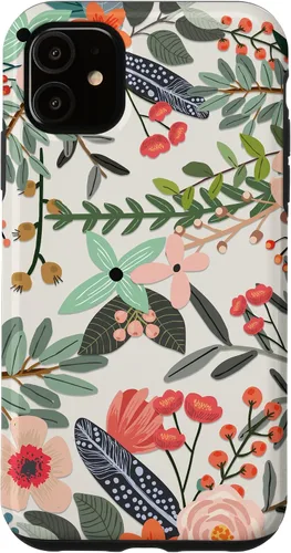 Miniatura 7 de Funda con diseño floral botánico de jardín colorido para iPhone 14