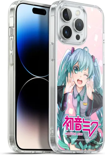 Miniatura 71 de Head Case Designs Licencia Oficial Hatsune Miku Gráficos Lindos Carcasa de Gel [Protección de Grado Militar] Compatible con Apple iPhone 7