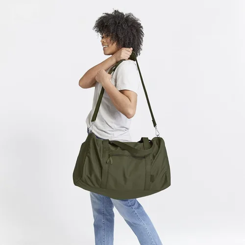 Miniatura 5 de Vera Bradley Bolsa de viaje grande de algodón