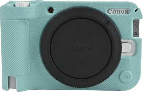 Miniatura 9 de Funda para cámara R50 V, cuerpo completo, delgada, ligera, de silicona, carcasa de goma para Canon Eos R50 V R50V (negro)