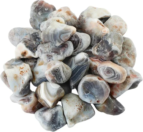 Miniatura 14 de Rockcloud 1 libra de cristales naturales en bruto, piedras ásperas para cabujón, pulido, corte, lapidario, pulido, curación de cristales Reiki, Azul