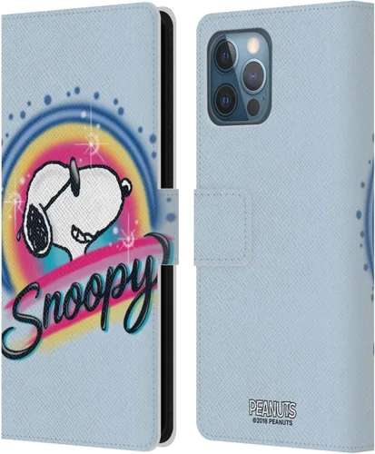 Miniatura 112 de Head Case Designs Funda de piel con licencia oficial de Peanuts Beach Surf Snoopy Boardwalk Airbrush compatible con Apple iPhone 11