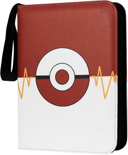 Miniatura 12 de Álbumes para cartas coleccionables, fundas protectoras para cartas coleccionables, carpeta para tarjetas de 18 bolsillos, estuche para cartas de 900