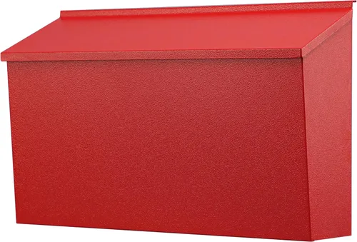 Miniatura 11 de KYODOLED Buzón de pared para casa, buzón de correo de gran capacidad, buzón de metal galvanizado a prueba de óxido, buzones para exteriores, 15.7 x