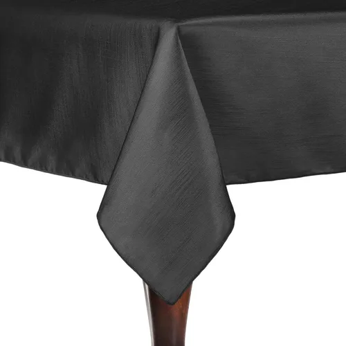 Miniatura 56 de Ultimate Textile -Paquete de 2 - Mantel rectangular reversible Shantung Satin - Majestic - Mantel rectangular de 60 x 90 pulgadas, color azul