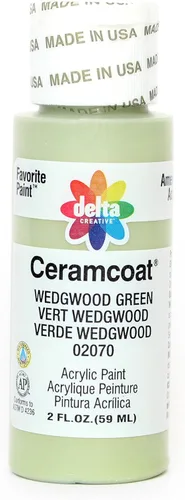Miniatura 18 de Delta Creative Ceramcoat - Pintura acrílica en varios colores (2 onzas), 2436, carbón