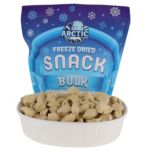 Miniatura 6 de Arctic Farms Trozos de Helado Liofilizado a Granel - No se Derrite (Mantequilla de Maní) (1 libra)