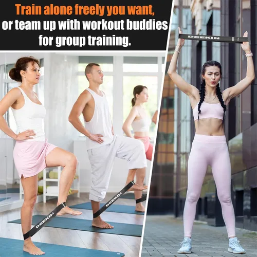 Miniatura 6 de DEEKIN 20 Pcs Resistance Bands Bulk Loop Resistance Exercise Bands for Working Out Stretch Yoga Starter Set Elastic Exercise Fitness Band Equipment