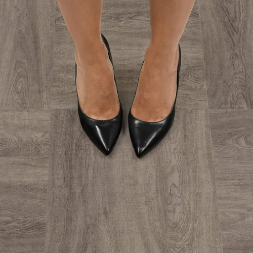 Miniatura 5 de FloorPops FP3321 Bungalow Peel & Stick - Azulejos para suelo, neutral.