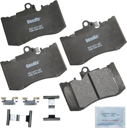 Miniatura 318 de Pastillas de freno delanteras cerámicas Bendix Priority1 CFC2302 para Hyundai Elantra 2021, Sonata 2022-2020, Kia K5 2023-2021