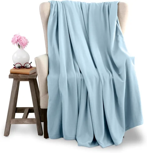 Miniatura 12 de Manta de microfibra de tamaño individual Manta de forro polar Comodidad para todas las estaciones Manta ligera súper suave Manta de felpa