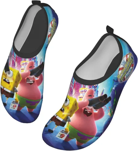 ADFXRJ Zapatos de agua para niños y niñas, calcetines de agua de secado rápido, natación, playa, yoga, ropa deportiva, piscina, camping, viajes,