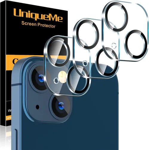 Miniatura 41 de UniqueMe para Paquete de 3 Protectores de Lente de Cámara para iPhone 15 Pro/iPhone 15 Pro Max, [Protección contra Caídas] [Compatible con Fundas]