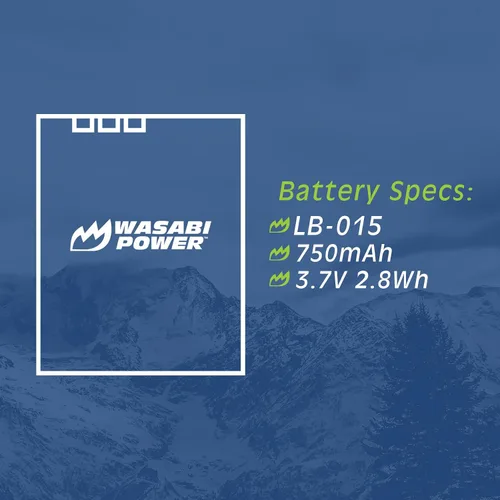 Miniatura 3 de Wasabi Power Batería para Kodak LB-015 y Kodak WPZ2