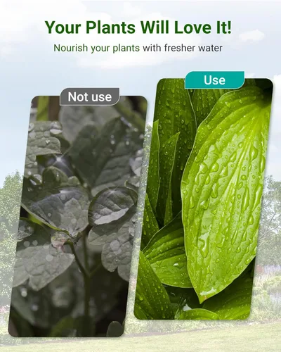 Miniatura 3 de AQUACREST - Filtro de agua para manguera de jardín para plantas, reduce en gran medida el cloro, el olor, mejora la salud de las plantas, ideal