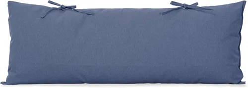 Miniatura 7 de SUNCREAT Almohada de hamaca desmontable extra grande para exteriores con lazos, café